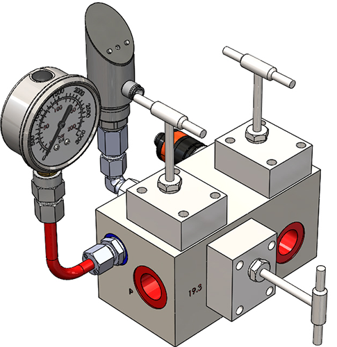 Hydraulic Manifold Block